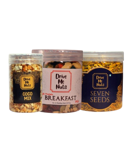 Triple Power - Seven Seeds + Breakfast Mix + Coco Mix