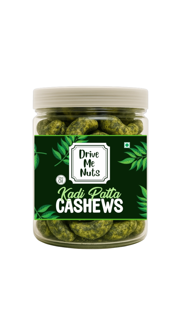 All-natural Kadi Pata (Curry leaves) Cashews-250gm