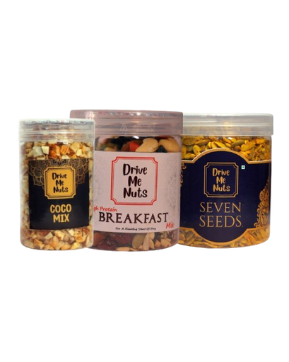 Triple Power - Seven Seeds + Breakfast Mix + Coco Mix