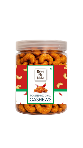 All-Natural Red Chilli Cashews-250gm