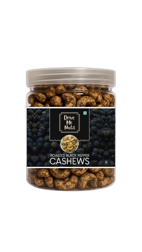 All-Natural Black Pepper Cashews-250gm