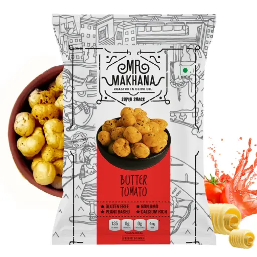 Mr.Makhana Butter Tomato, 60g